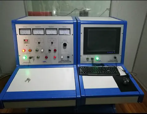Cable electrical test console