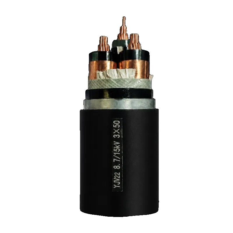 12.7/22(24)KV Copper Medium Voltage Power Cable Single Core
