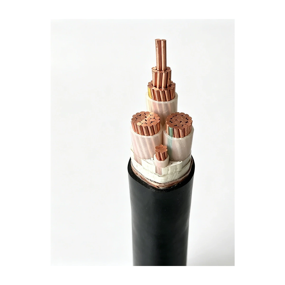 Low Smoke Halogen-Free Flame-Retardant Steel-Tape Armoured XLPE Insulated Polyolefin Sheathed Power Cable (3.6/6-26/35kV)