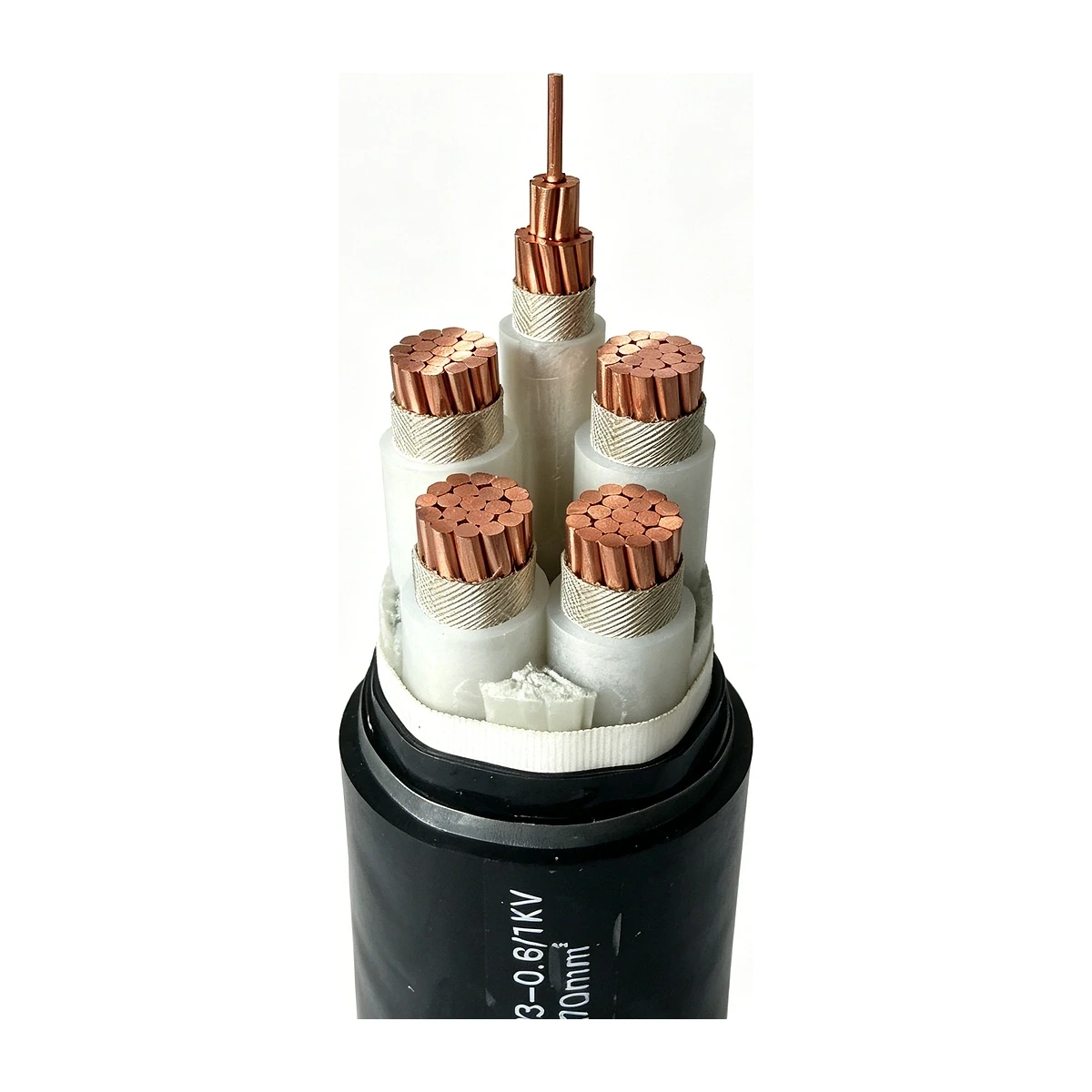 Fire-Resistant PVC Insulated PVC Sheathed Power Cable (0.6/1kV)