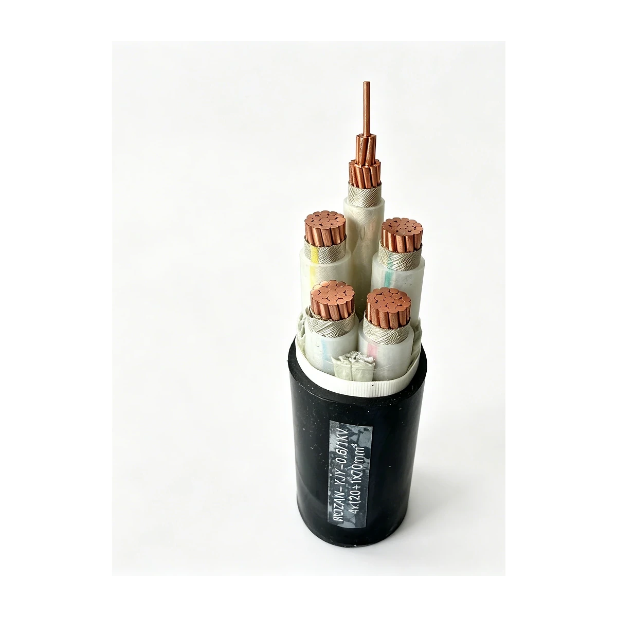 Low Smoke Halogen-Free Flame-Retardant XLPE Insulated Polyolefin Sheathed Power Cable (0.6/1kV)