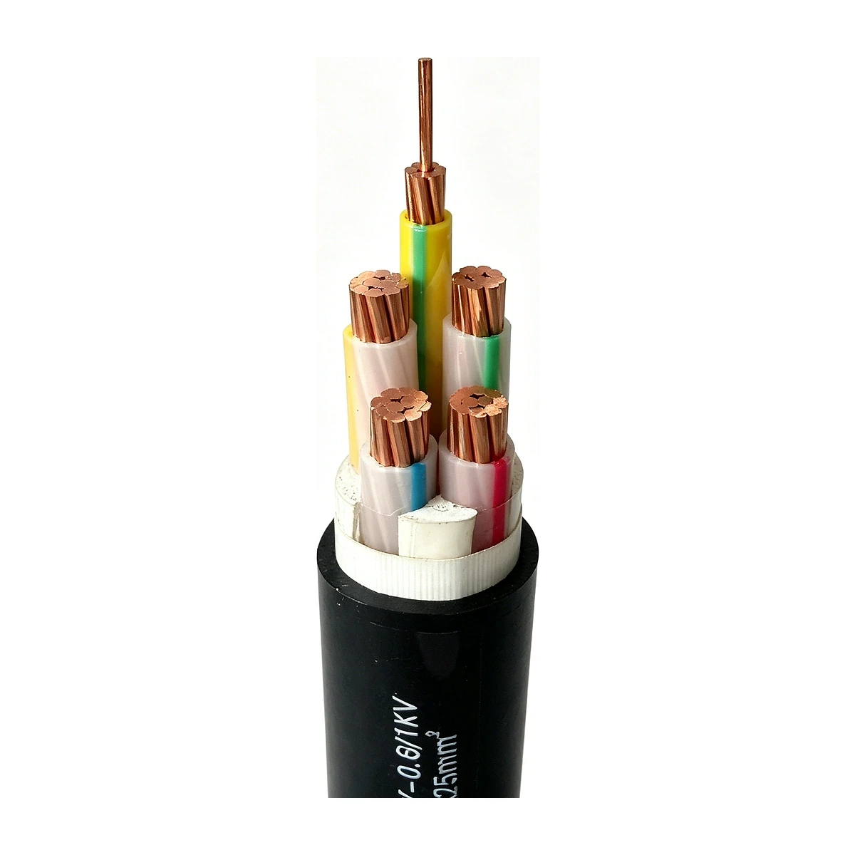 Single-Core Solid Conductor Non-Sheathed Cable for Internal Wiring (70°C)
